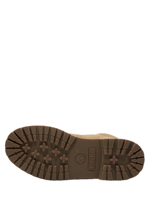 PREMIUM Botines de piel con cordones beige medio - Zapatos Mujer