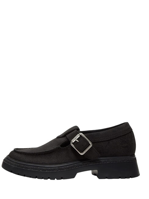 CAMBRIA VALLEY mocasines de gamuza ante negro - Zapatos Mujer