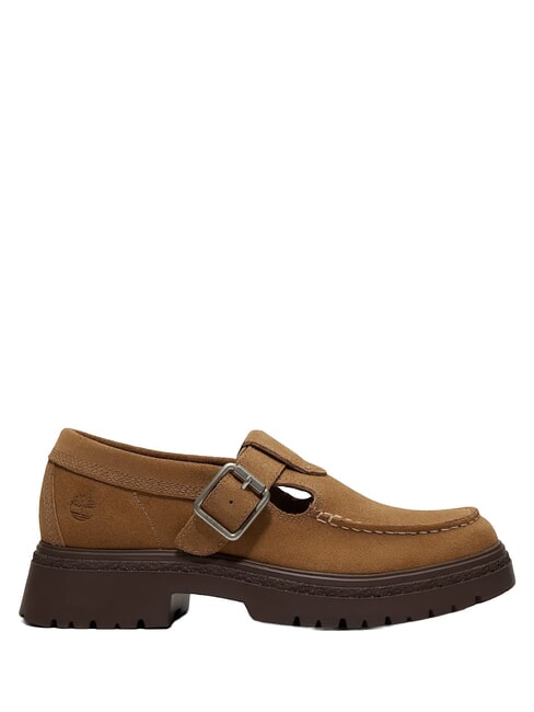CAMBRIA VALLEY mocasines de gamuza beige medio - Zapatos Mujer