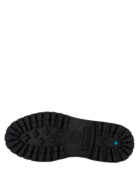 STONE STREET PLATFORM WP Bot&iacute;n de piel impermeable Jetblack - Zapatos Mujer