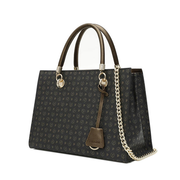 Heritage Classic Malet&iacute;n de mano, con bandolera bronce negro - Bolsos Mujer