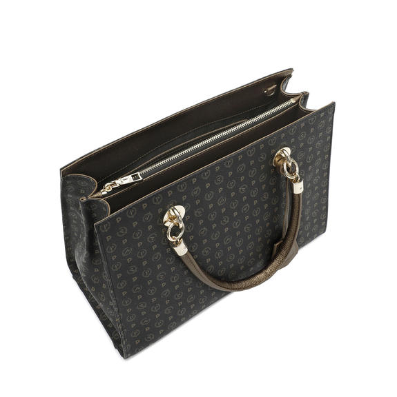 Heritage Classic Malet&iacute;n de mano, con bandolera bronce negro - Bolsos Mujer