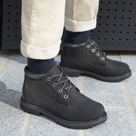 Botas NELLIE CHUKKA, en nubuck Jetblack - Zapatos Mujer